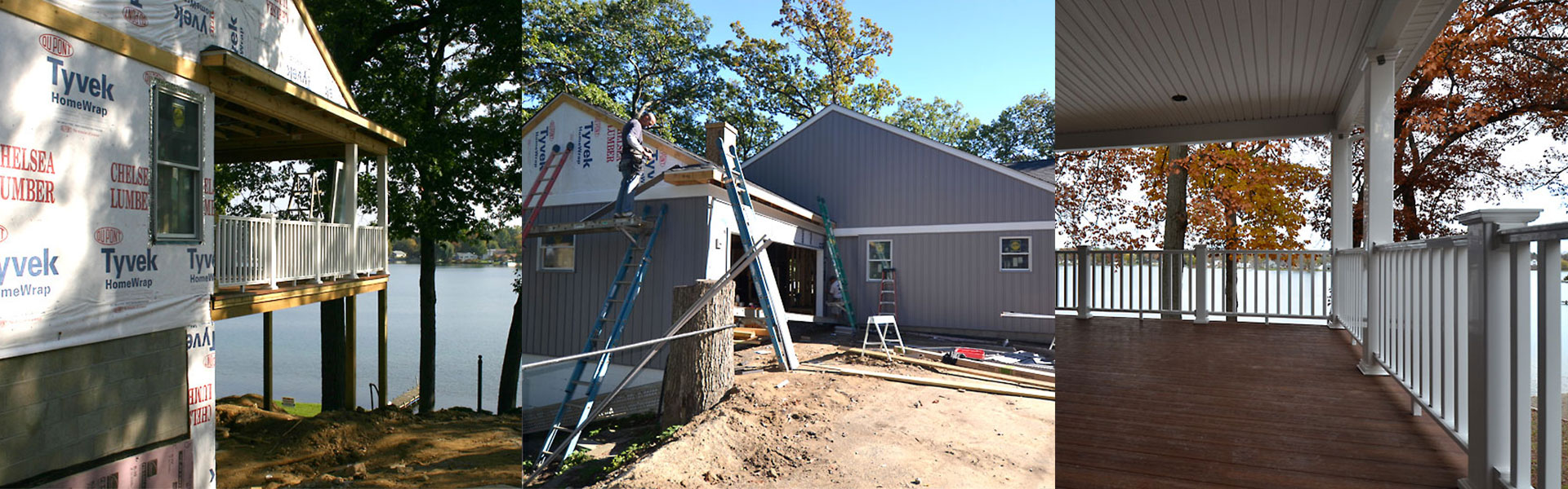 Exterior Deck & Vinyl Siding